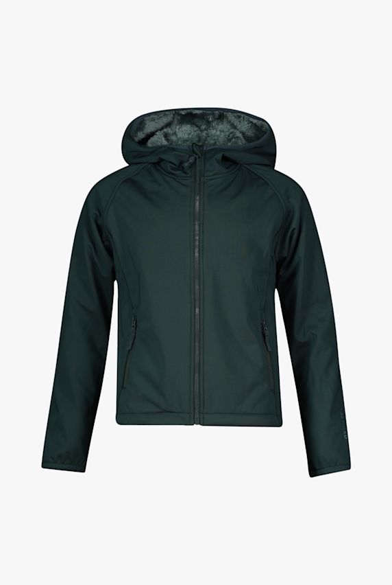 46 NORD Kinder Softshelljacke Dunkelgrün 41694 1