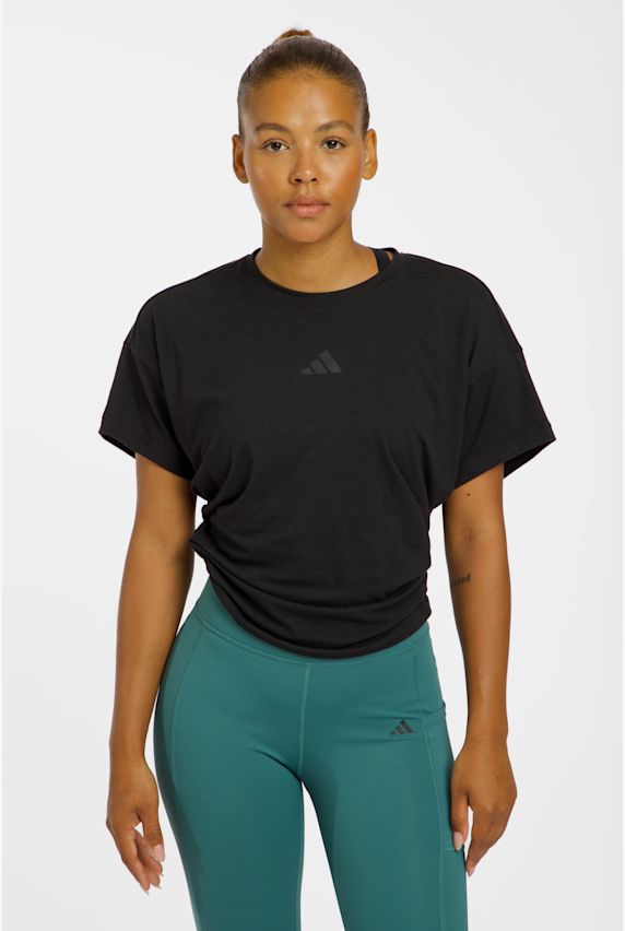 adidas Power Damen T-Shirt Schwarz 41749 1