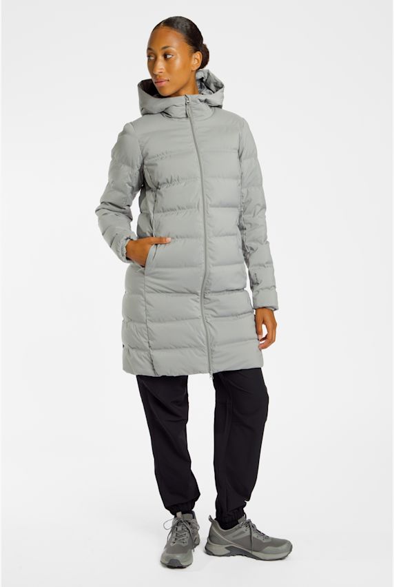 46 NORD Damen Daunenmantel Grau 41796 1