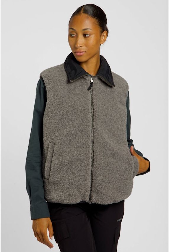 46 NORD Reversible gilet donna Nero 41839 1