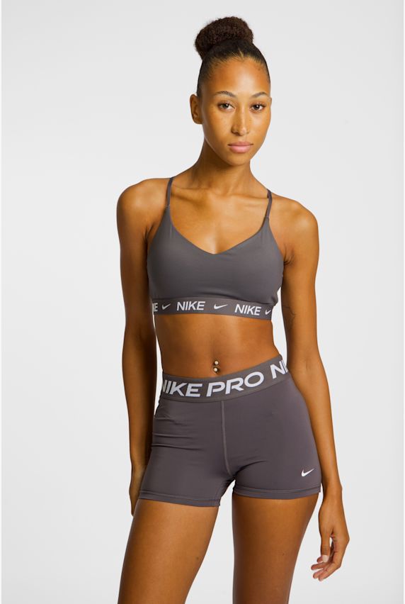 Nike Indy Light soutien-gorge de sport femmes Gris 41974 1
