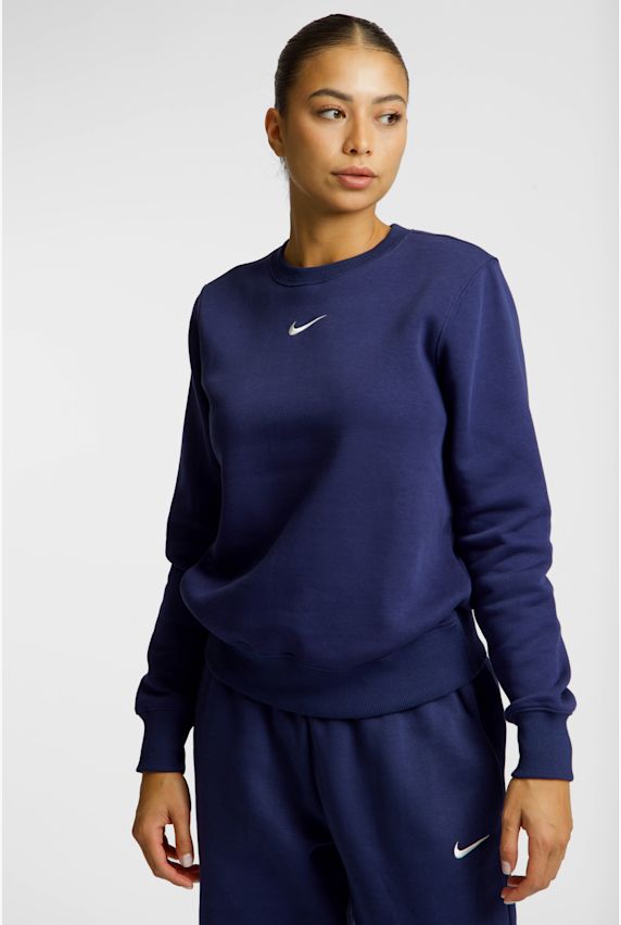 Nike Phoenix Fleece Damen Pullover Blau 42056 1