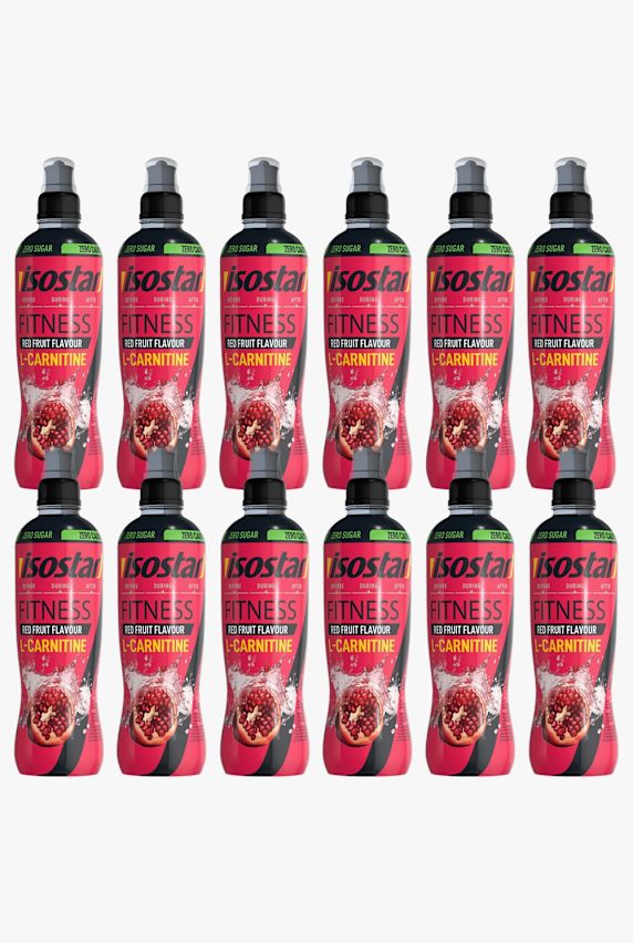 Isostar Red Fruits 12 x 500 ml boisson de sport Rouge 42447 1