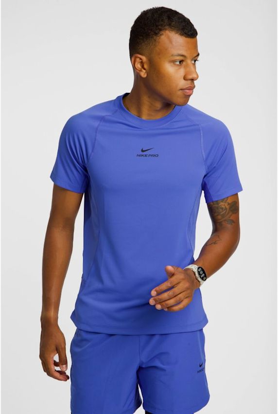 Nike Pro Training Dri-FIT Herren T-Shirt Blau 42449 1