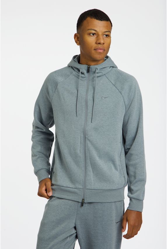 Nike Primary Fleece Dri-FIT Herren Trainingsjacke Grau 42453 1