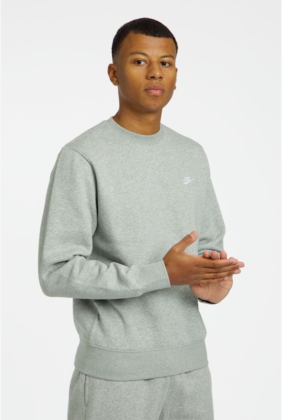 Nike Club Fleece pulls hommes Gris 42136 1