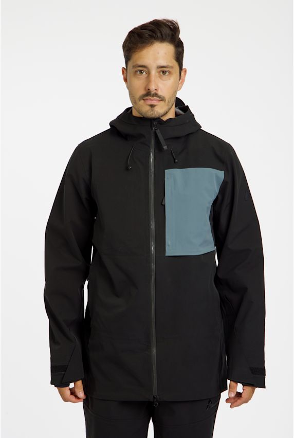 ALBRIGHT Engelberg 3L Herren Skijacke Schwarz 42366 1