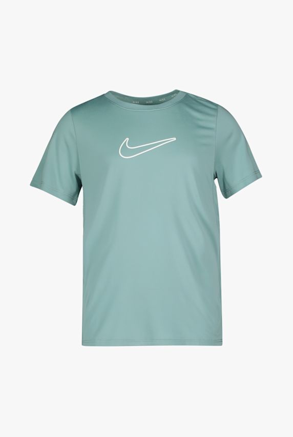 Nike One Fitted Dri-FIT t-shirt bambina Verde 42766 1