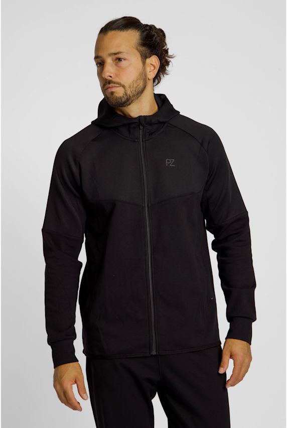 POWERZONE Herren Trainingsjacke Schwarz 42544 1