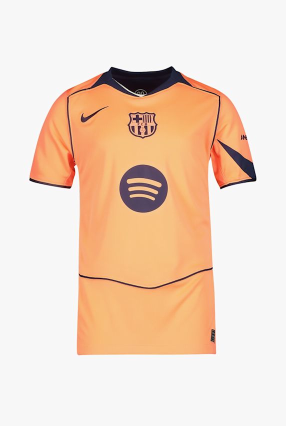 Nike FC Barcelona 3rd Replica maglia da calcio bambini 25/26 Arancia 42576 1