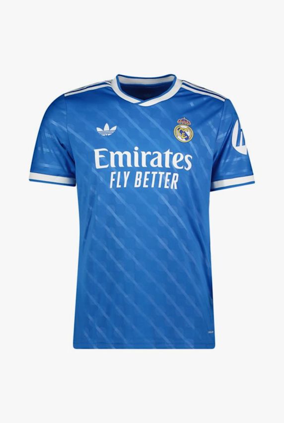 adidas Real Madrid 3rd Replica Herren Fussballtrikot 25/26 Blau 42650 1