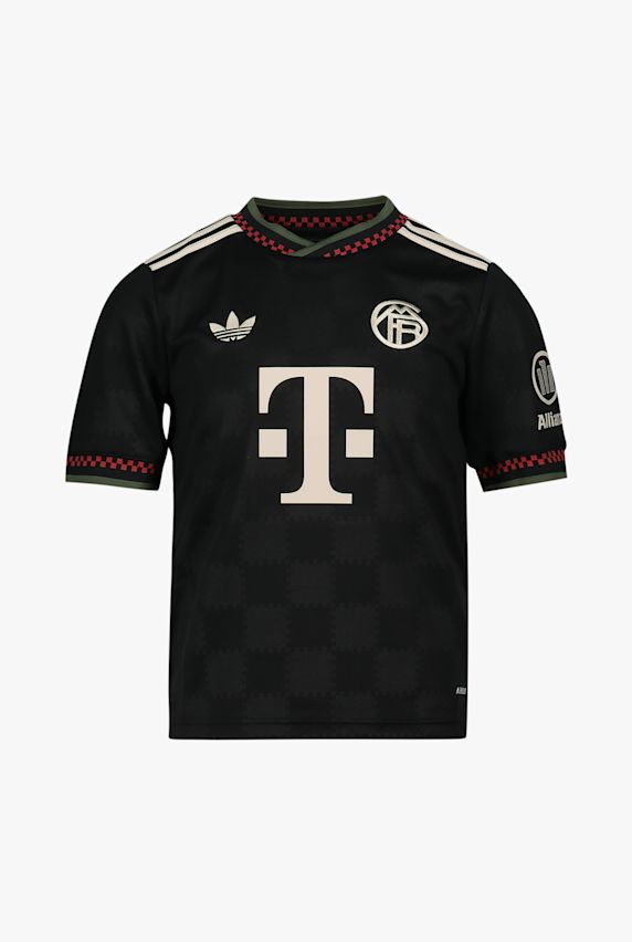 adidas FC Bayern München 3rd Replica maglia da calcio bambini 25/26 Nero 42662 1