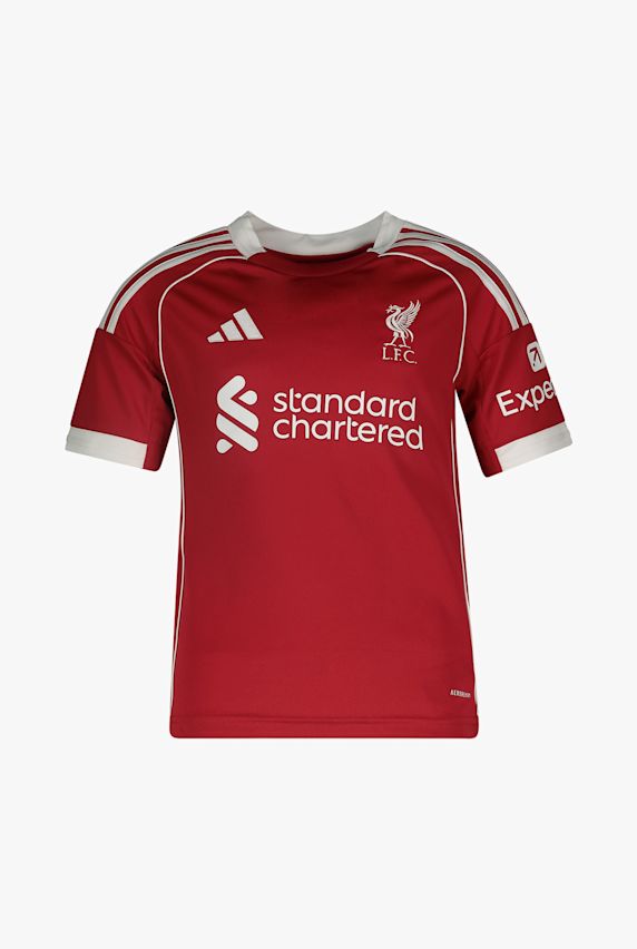 adidas Liverpool FC Home Replica Kinder Fussballtrikot 25/26 Rot 42653 1