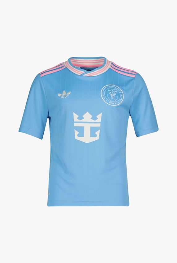 adidas Inter Miami 3rd Replica Kinder Fussballtrikot 25/26 Blau 42657 1