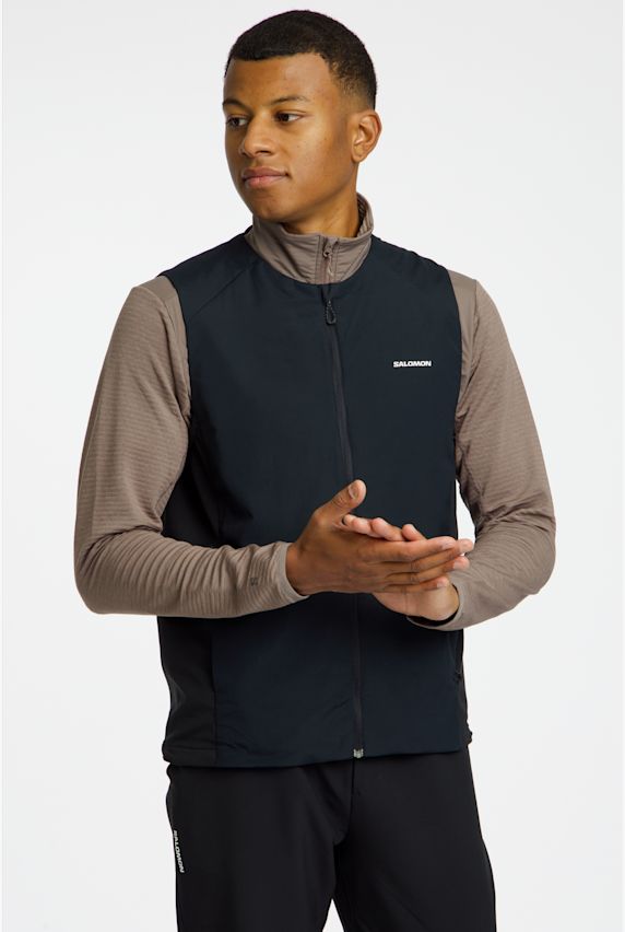Salomon Mountain Flex Hybrid gilet uomo Nero 42756 1