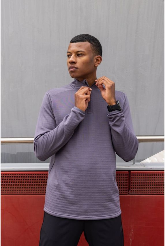 POWERZONE Herren Longsleeve Grau 42945 1