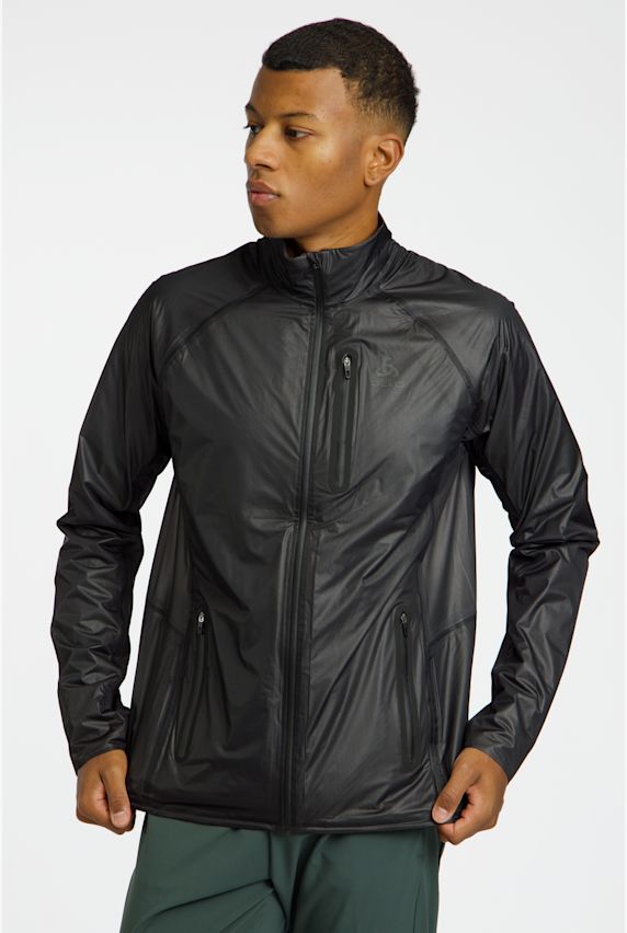 Odlo Zeroweight Dual Dry veste de course hommes Noir 42972 1