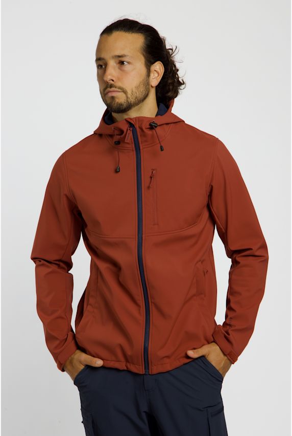 46 NORD Herren Softshelljacke Braun 43021 1