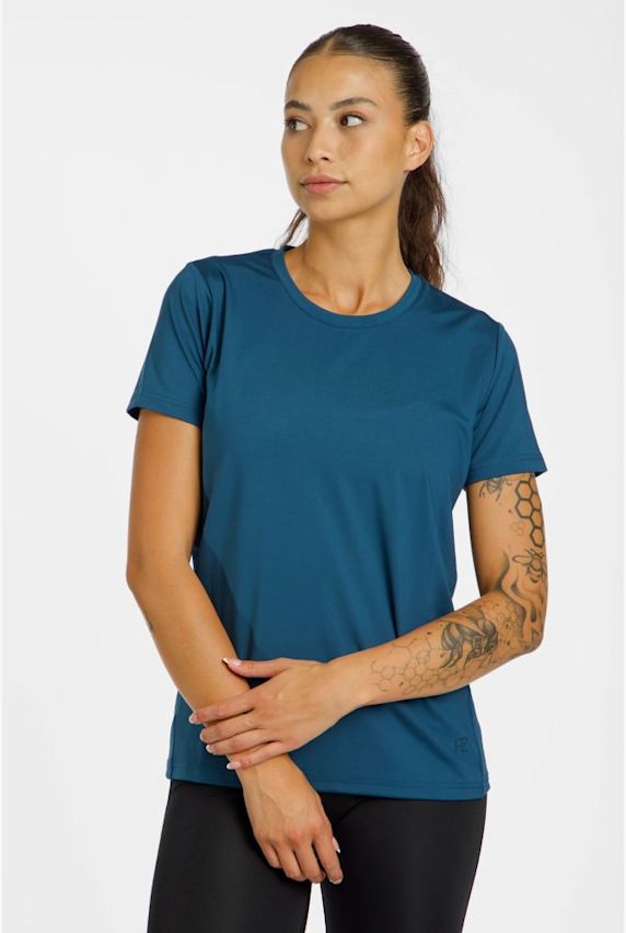 POWERZONE t-shirt femmes Turquoise 43014 1