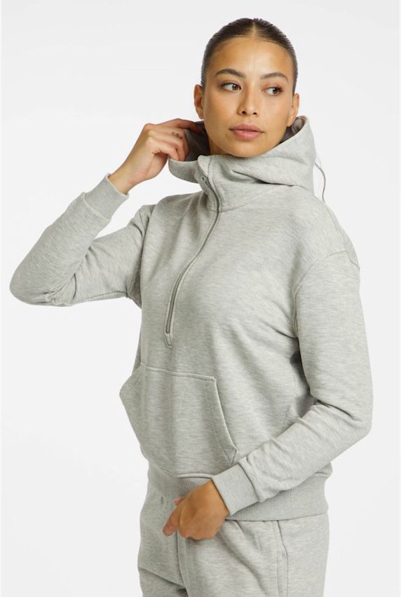 POWERZONE hoodie femmes Gris 43028 1