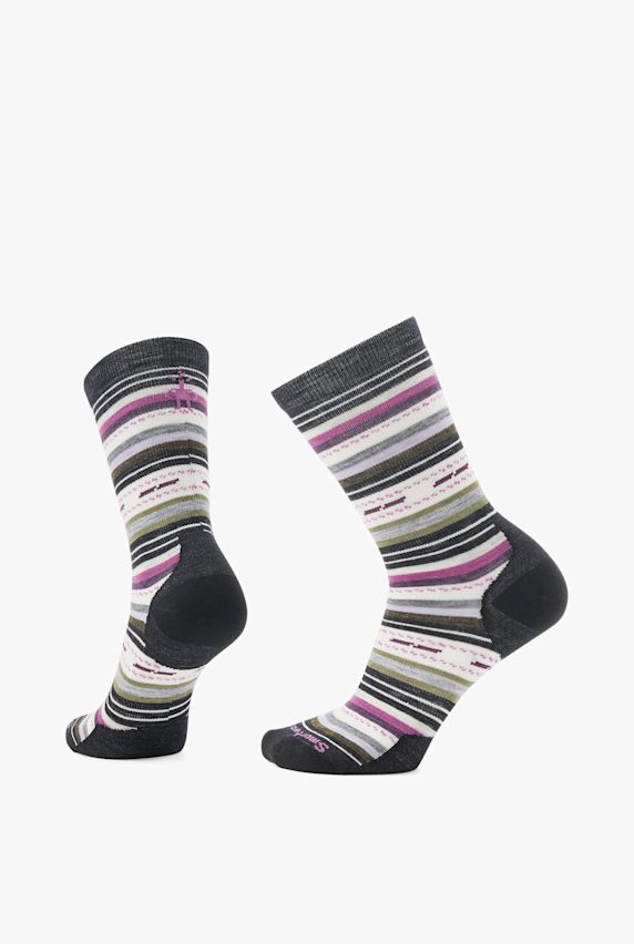 Smartwool Everyday Margarita Print 34-41 chaussettes femmes Blanc 43130 1