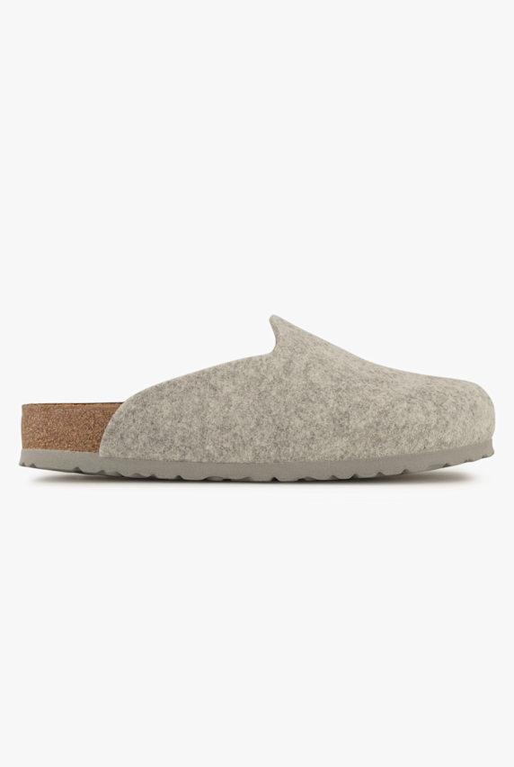 Birkenstock Amsterdam FE Regular Fit Damen Slipper Grau 43151 1