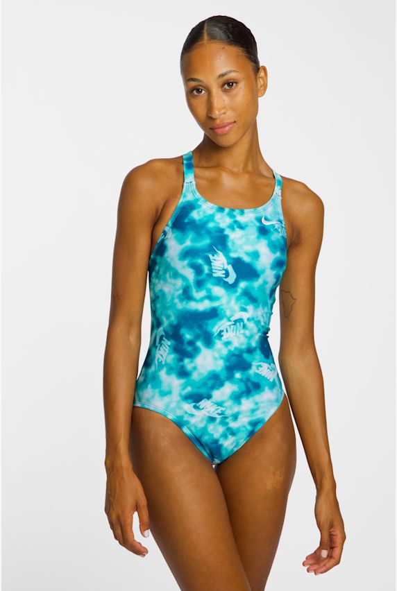 Nike Hydrastrong Multi Print Damen Badeanzug