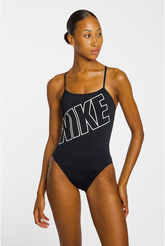 Nike Hydrastrong Multi Graphic maillot de bain femmes Noir 43646 1
