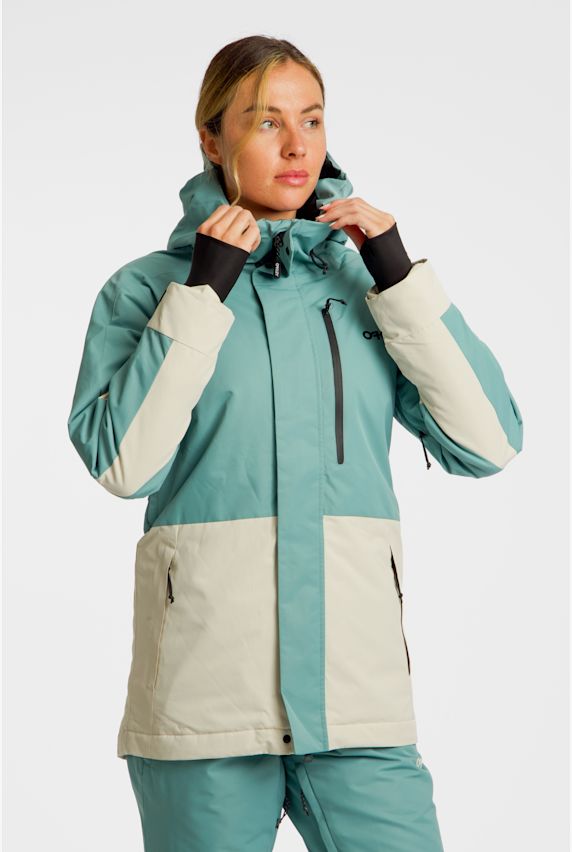 Oakley TNP TBT Insulated Damen Ski-/Snowboardjacke Blau 43355 1