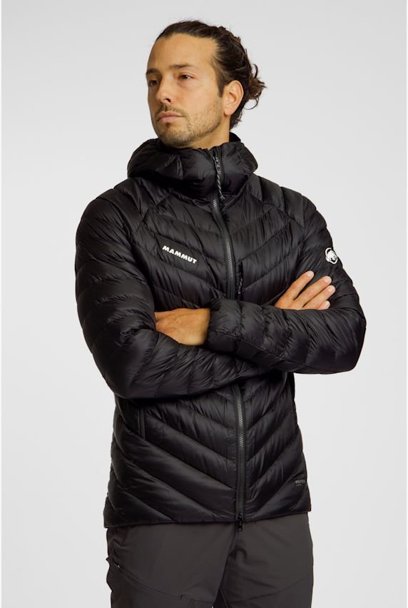 MAMMUT Broad Peak Hooded Herren Daunenjacke Schwarz 43394 1