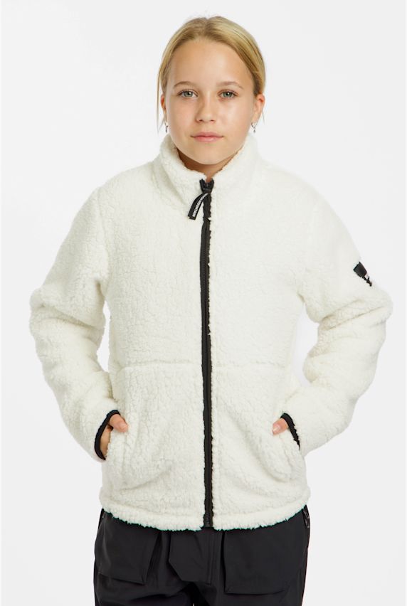 BEACH MOUNTAIN Sherpa midlayer filles Blanc 43431 1