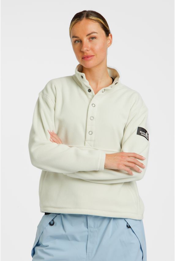 BEACH MOUNTAIN Damen Midlayer Weiss 43467 1