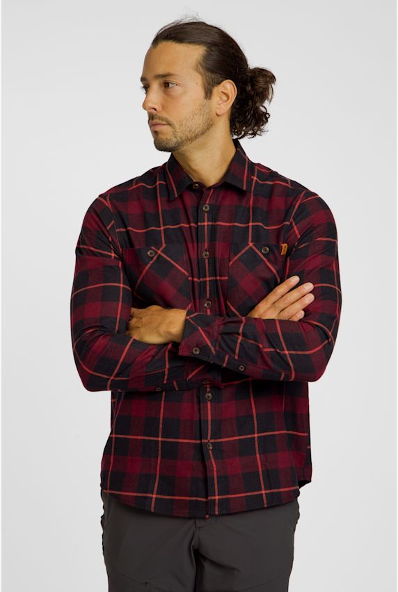 MAMMUT Alvra Herren Wanderhemd Rot 43505 1