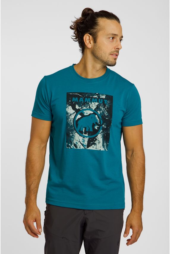 MAMMUT Trovat Mammut t-shirt hommes Turquoise 43533 1