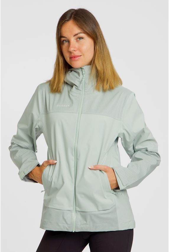 MAMMUT Ducan Guide Hooded giacca outdoor donna Argento 43530 1