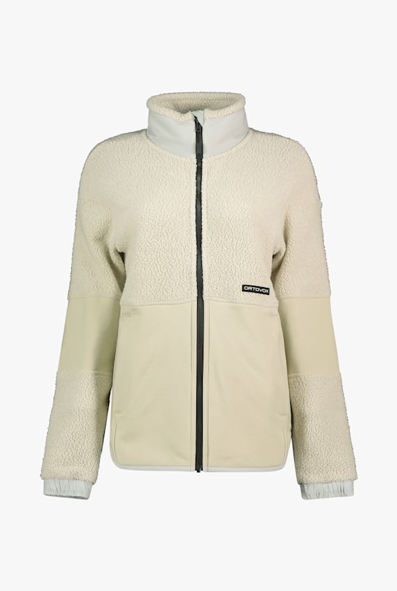 Ortovox Fleece Teddy midlayer femmes Blanc 43557 1