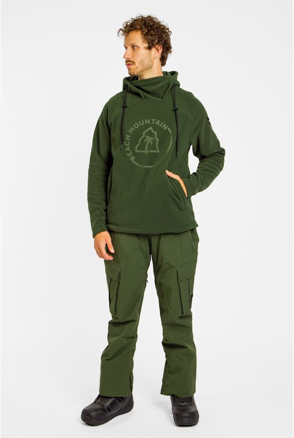 BEACH MOUNTAIN Herren Snowboardhose Grün 54858 1