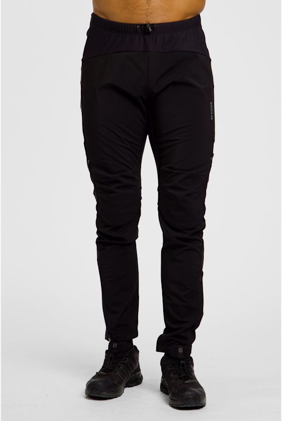 46 NORD pantaloni da sci di fondo uomo Nero 43621 1