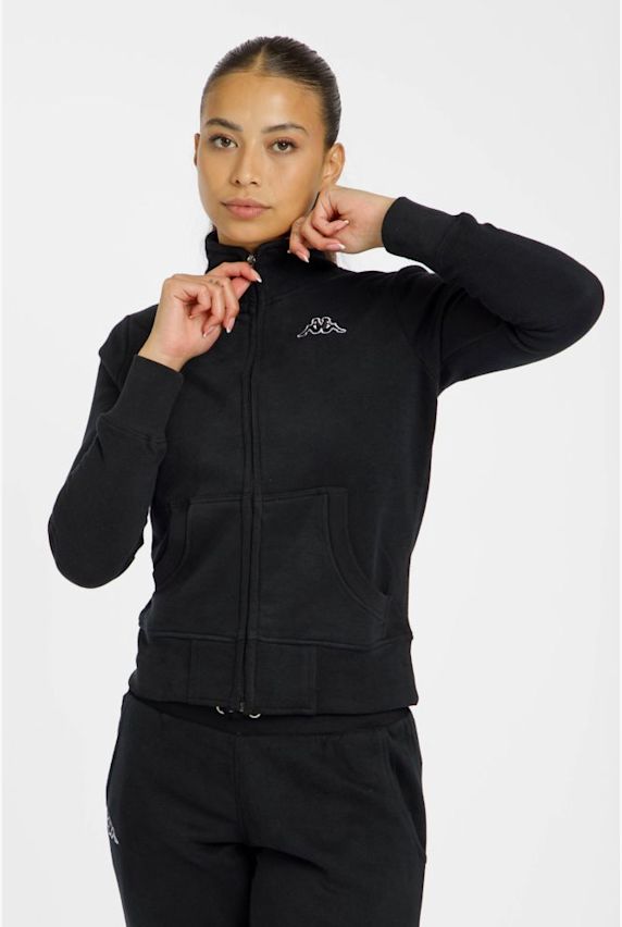 Kappa Logo Zoe veste de sport femmes Noir 43719 1