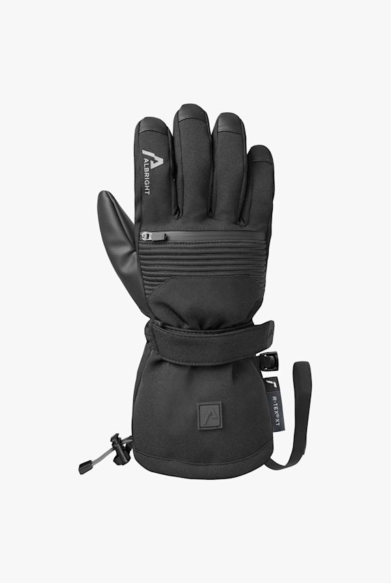 ALBRIGHT Zermatt guanto da sci Nero 43756 1