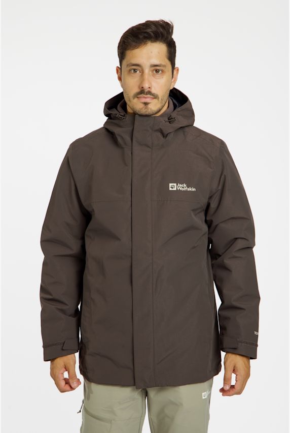 Jack Wolfskin Altenberg 3in1 veste outdoor hommes Marron 43771 1