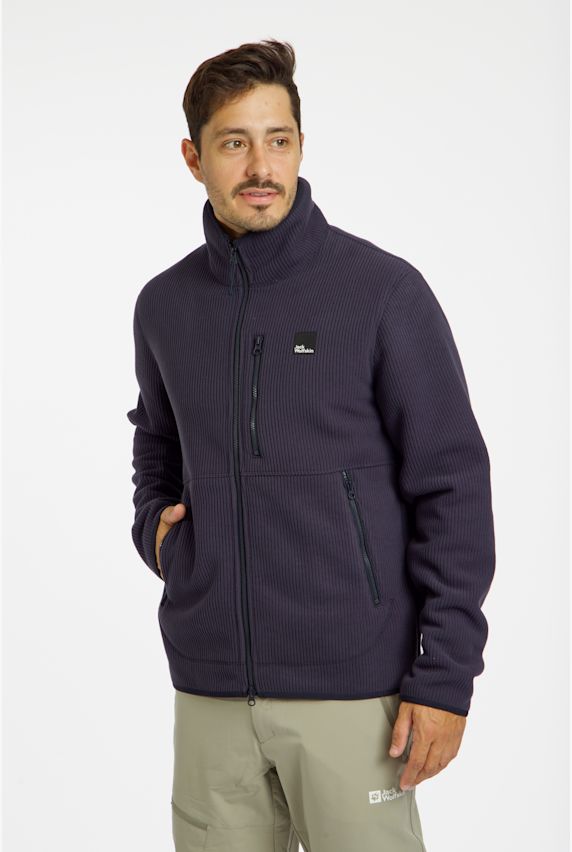 Jack Wolfskin Lake Ridge midlayer hommes Bleu 43782 1