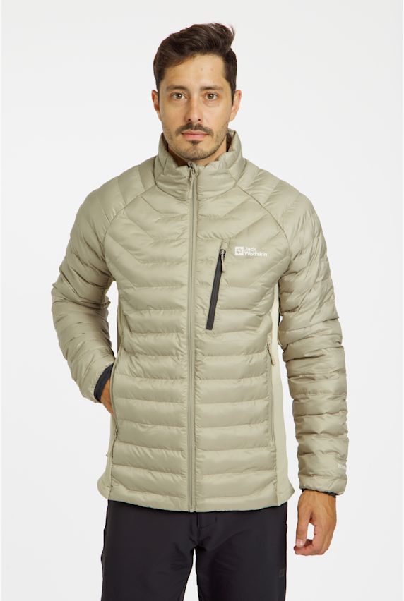 Jack Wolfskin Routburn Pro Herren Steppjacke Beige 43783 1