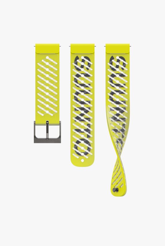 Suunto 22 mm Athletic 5 Uhrenarmband Gelb 43884 1