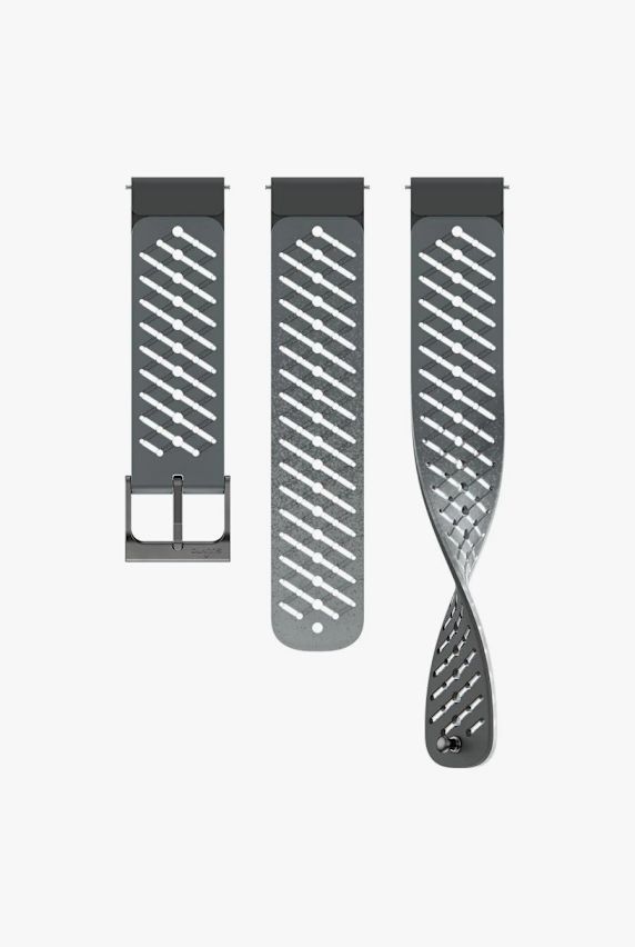 Suunto 22 mm Athletic 5 Uhrenarmband Grau 43900 1