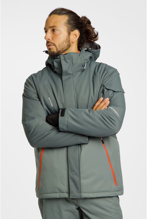 46 NORD giacca da sci uomo Grigio 44834 1