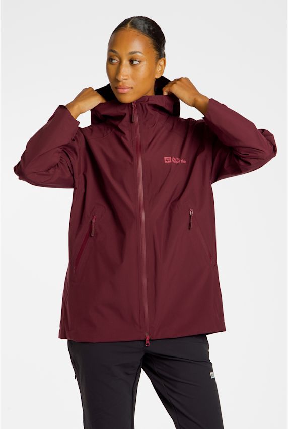 Jack Wolfskin Unbound Adventure 2L Damen Outdoorjacke Rot 43956 1