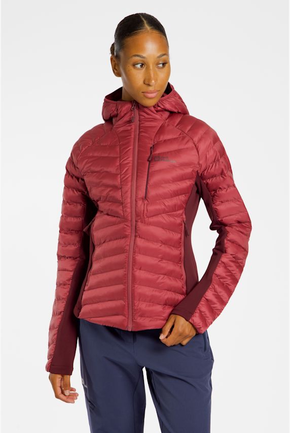 Jack Wolfskin Routeburn Pro Damen Steppjacke Lila 45306 1