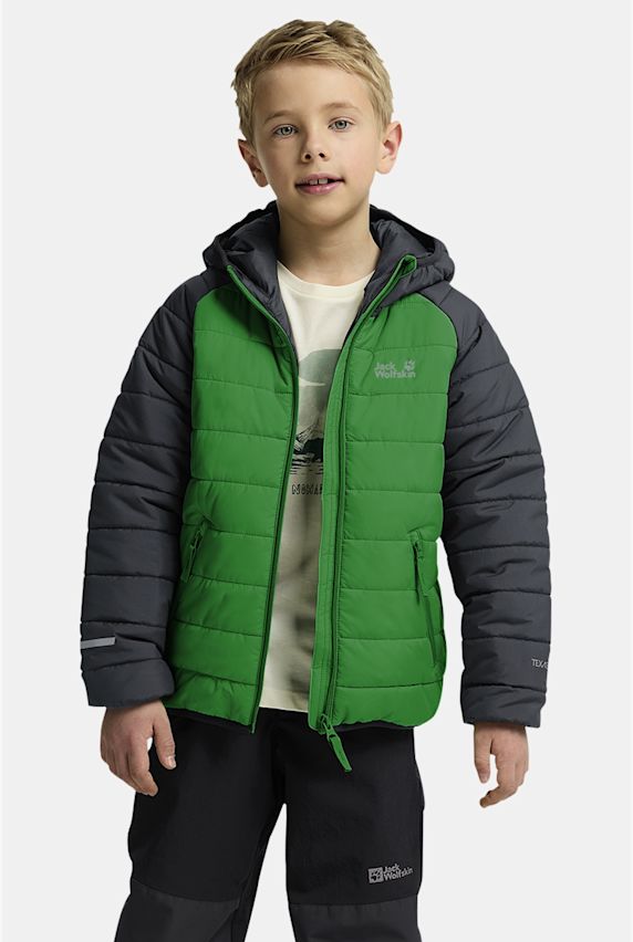 Jack Wolfskin Zenon Kinder Steppjacke Grün 43982 1