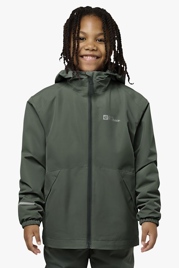 Jack Wolfskin Iceland 3in1 veste outdoor enfants Vert 45317 1
